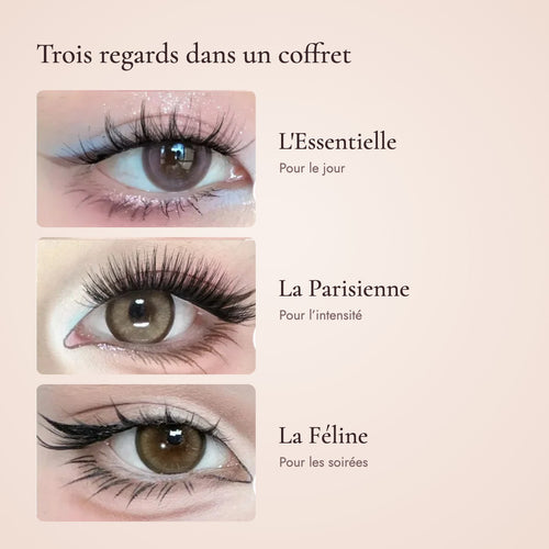 Les trois regards du Coffret Trio portés
